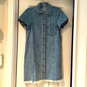 Show Me Your MuMu Denim Cyrus Dress